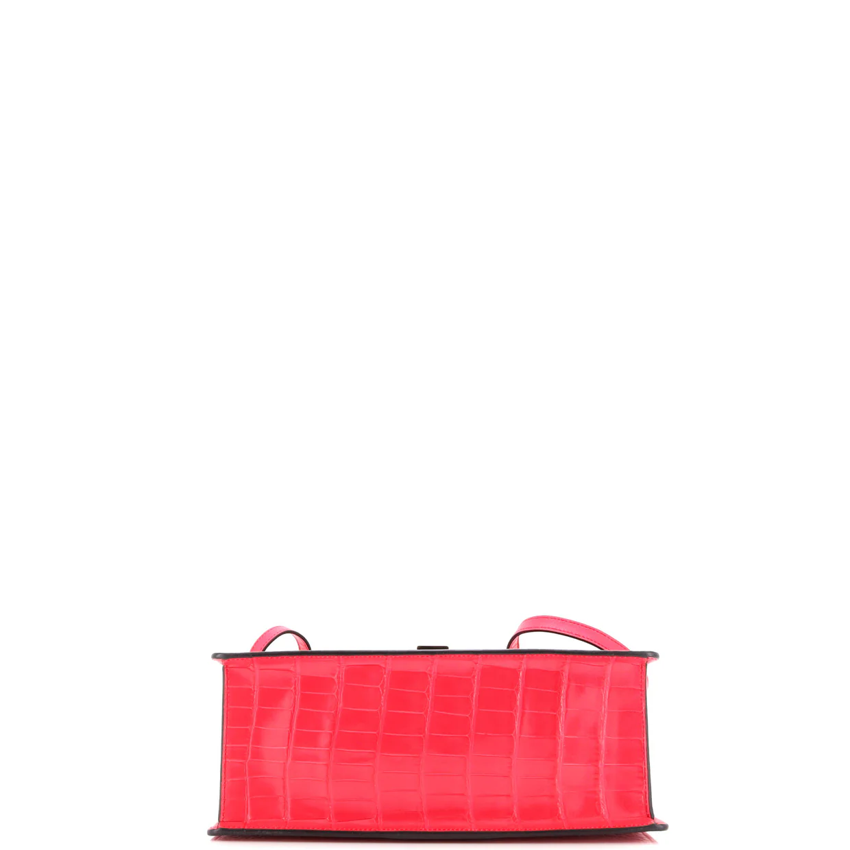 Sylvie Top Handle Bag Crocodile Medium - Deep Luxury
