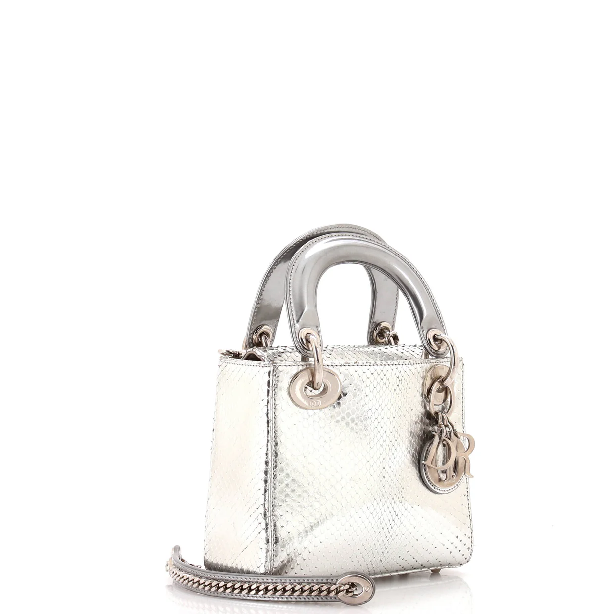 Lady Dior Chain Bag Python Mini - Deep Luxury