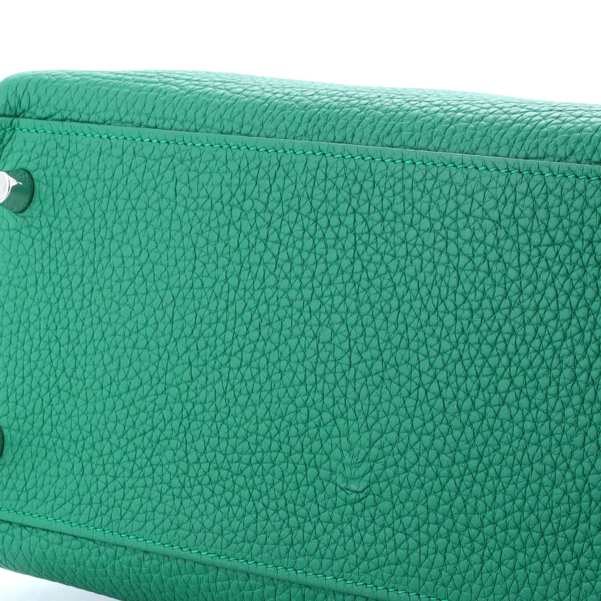 Kelly Handbag Vert Vertigo Togo with Palladium Hardware 32 - Deep Luxury