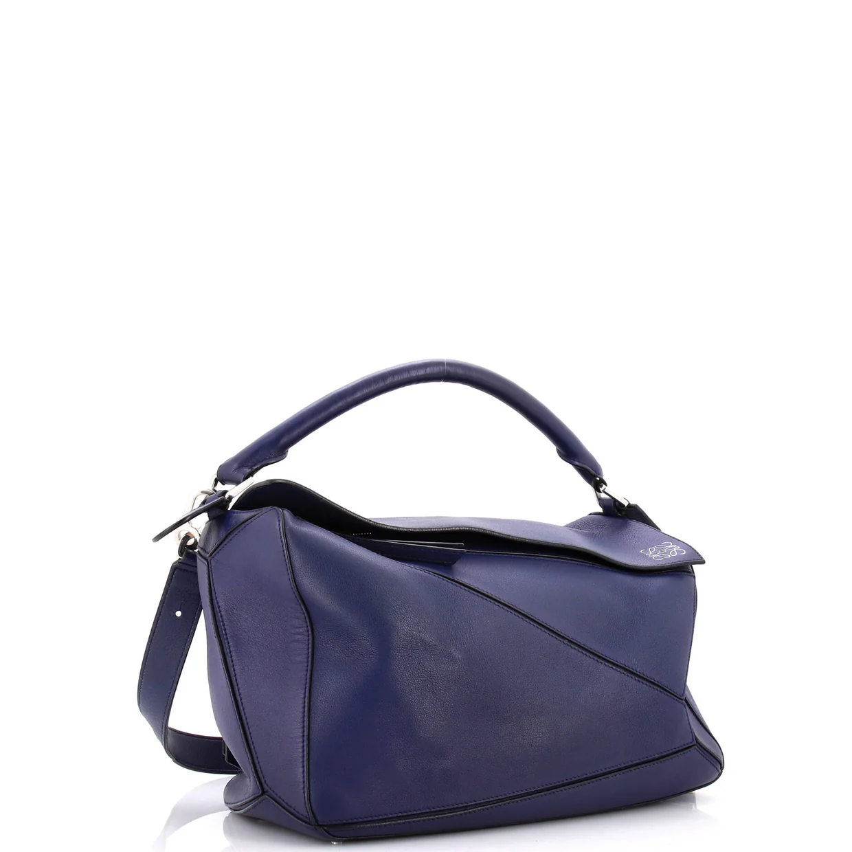 Puzzle Bag Leather Large - Deep Luxury