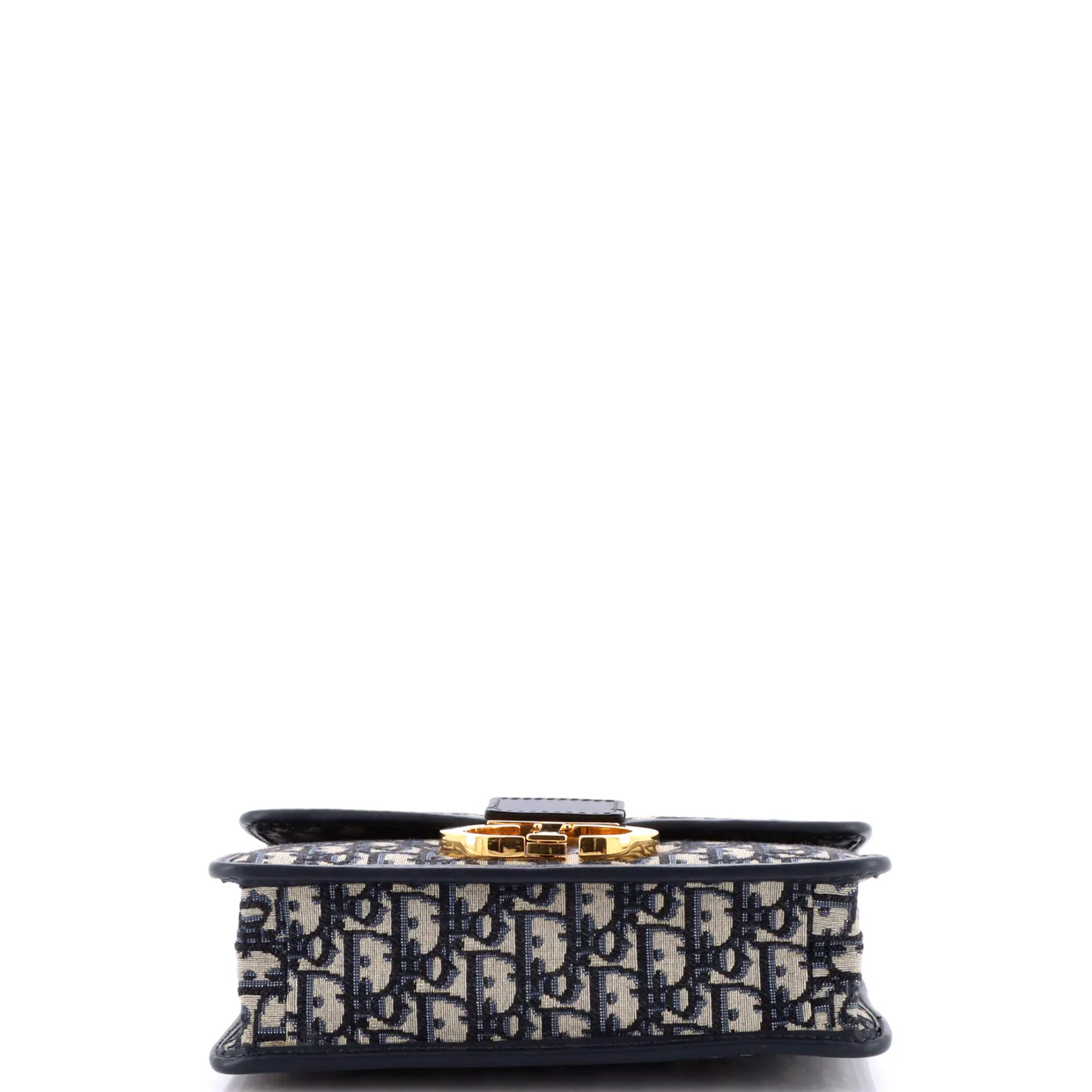 30 Montaigne Flap Bag Oblique Canvas - Deep Luxury