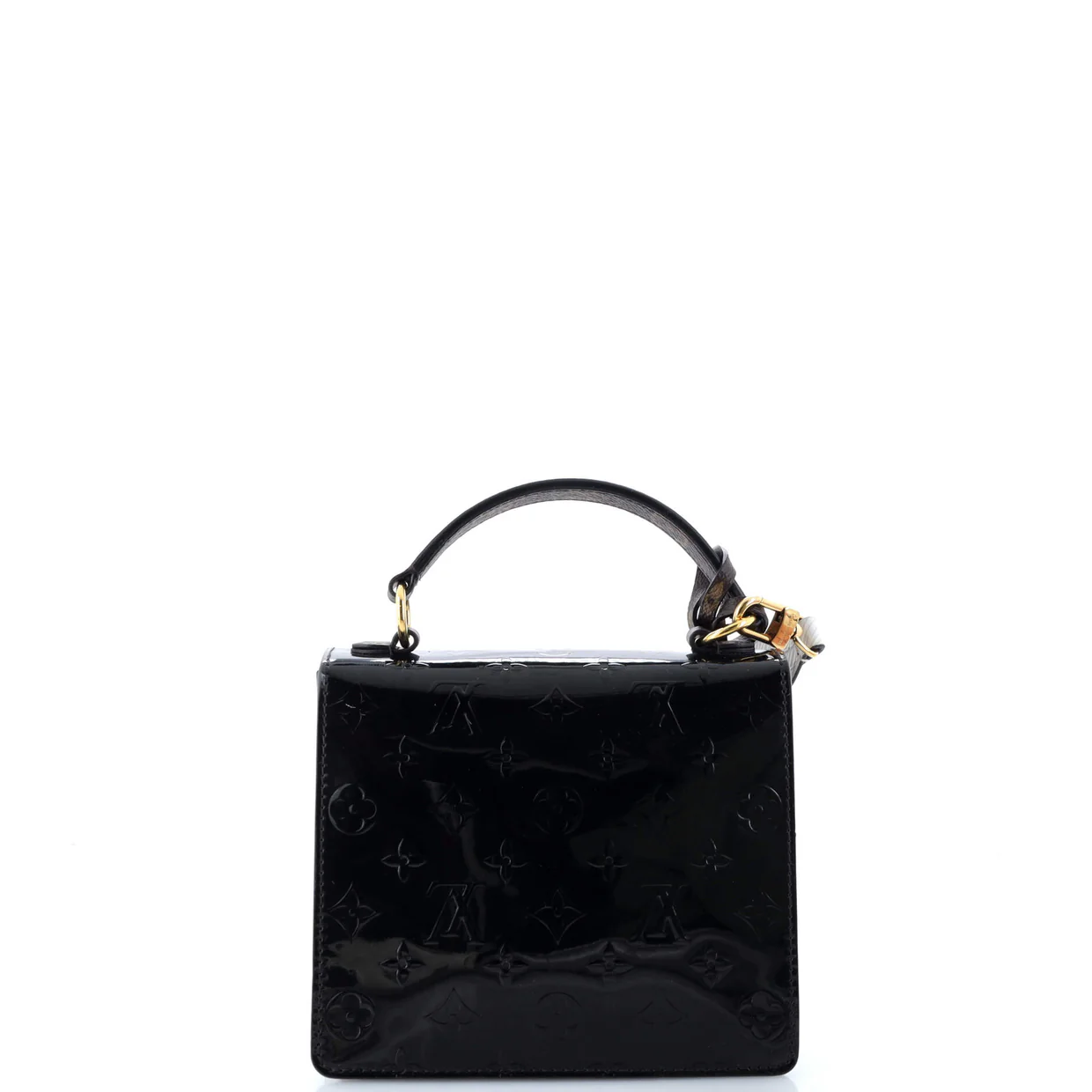 Spring Street NM Handbag Monogram Vernis with Monogram Canvas and Epi Leather - Deep Luxury