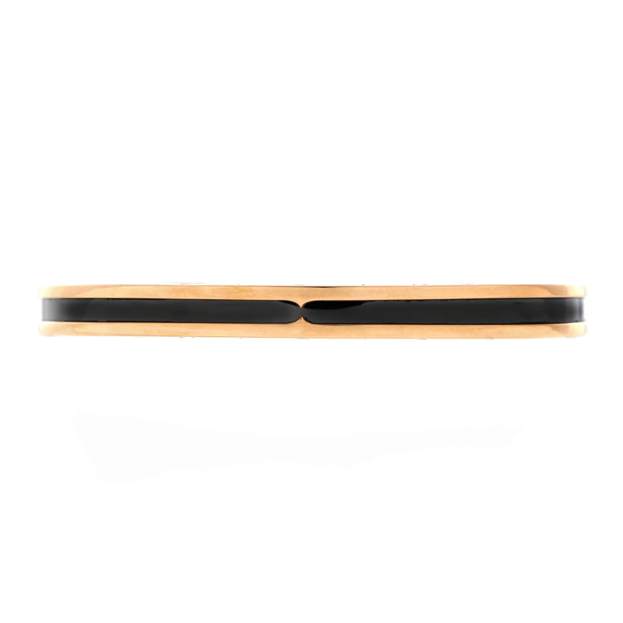 B.Zero1 Cuff Bracelet 18K Rose Gold and Ceramic - Deep Luxury