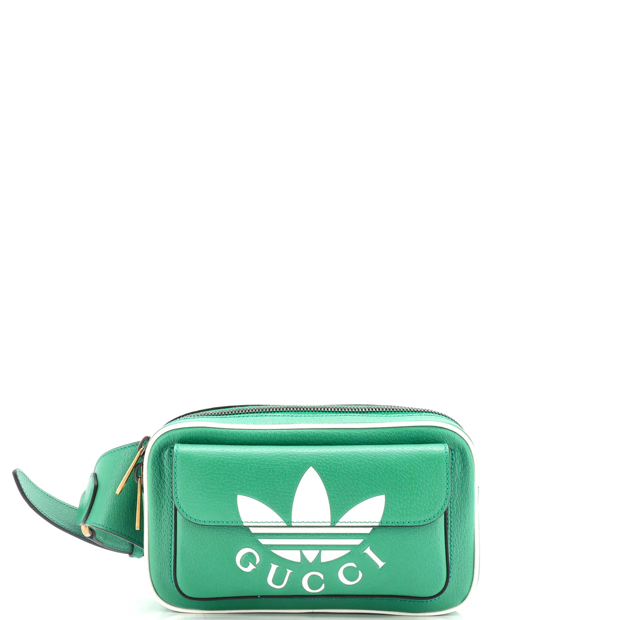 x adidas Zip Belt Bag Leather - Deep Luxury