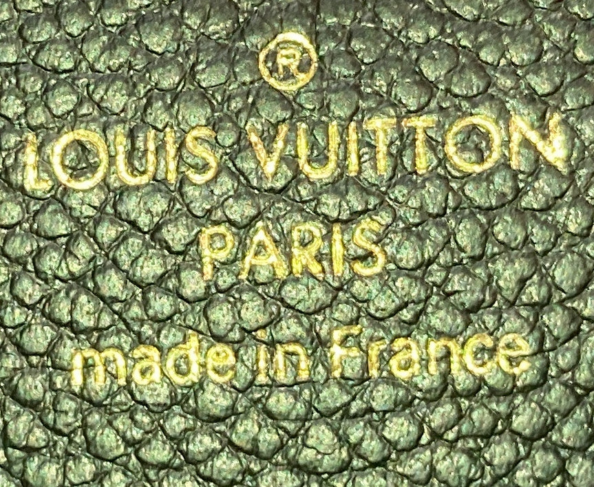 Sarah Wallet NM Monogram Empreinte Leather - Deep Luxury