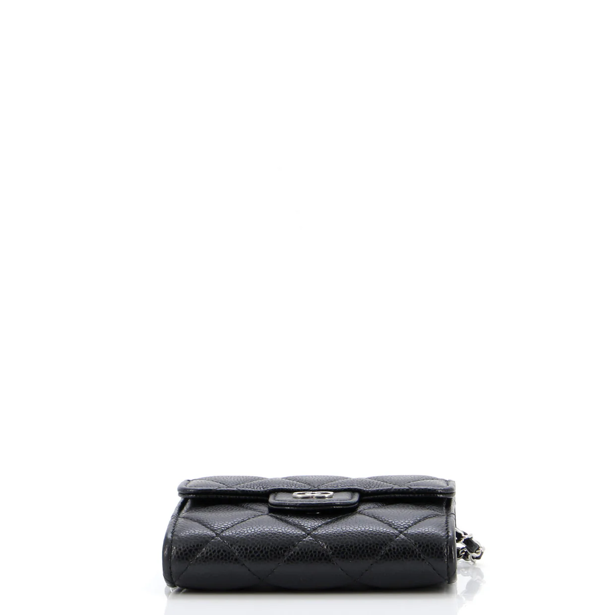 Classic Flap Chain Belt Bag Quilted Caviar Mini - Deep Luxury