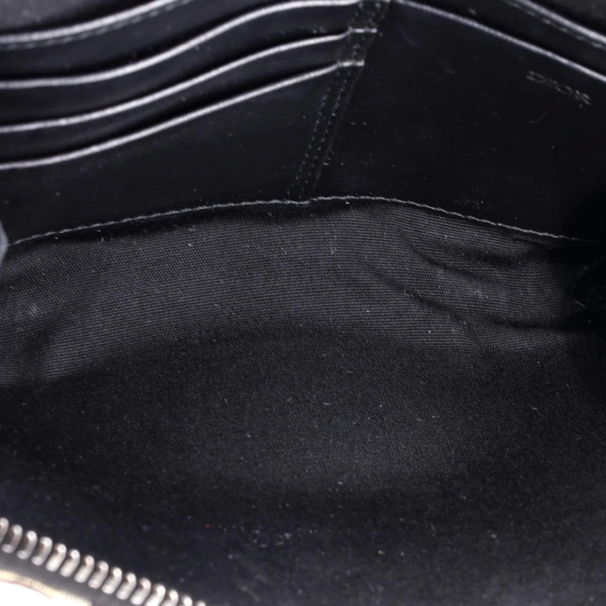 Double Zip Crossbody Pouch Oblique Canvas - Deep Luxury