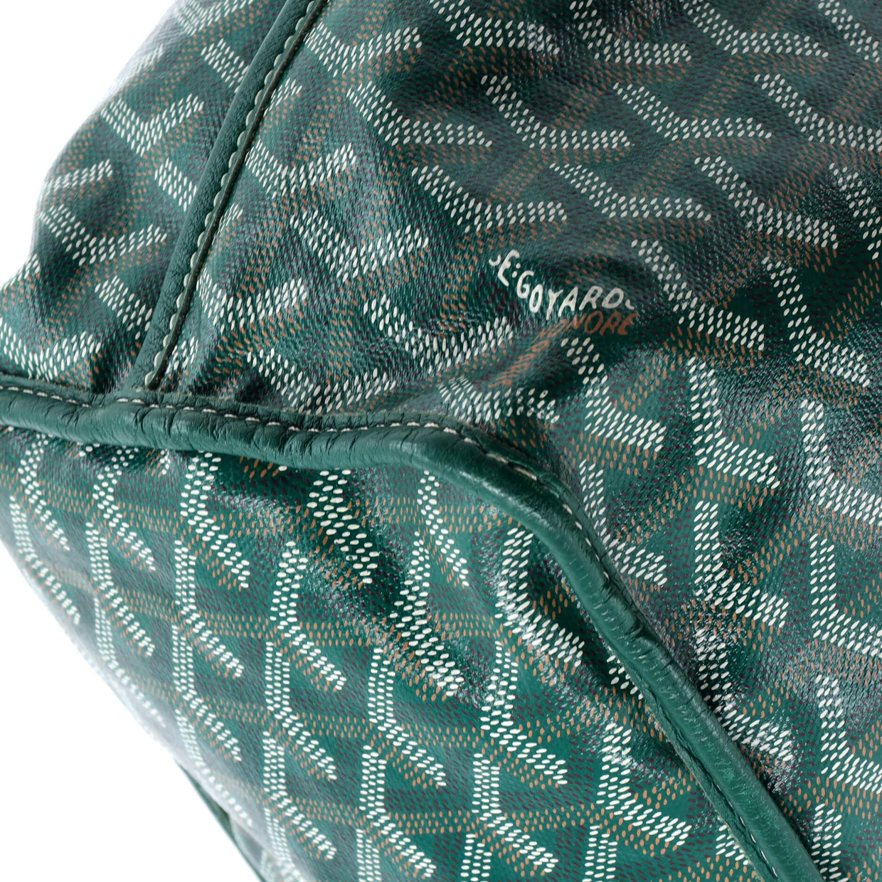 Anjou Reversible Tote Coated Canvas PM - Deep Luxury