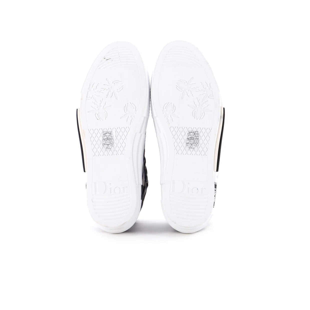 Men's B23 High-Top Sneakers Maxi Oblique Canvas - Deep Luxury