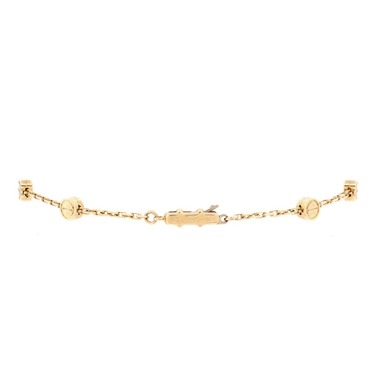 Love Station Chain Bracelet 18K Yellow Gold - Deep Luxury