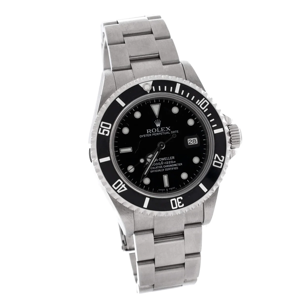 Oyster Perpetual Sea-Dweller Automatic Watch Stainless Steel 40 - Deep Luxury