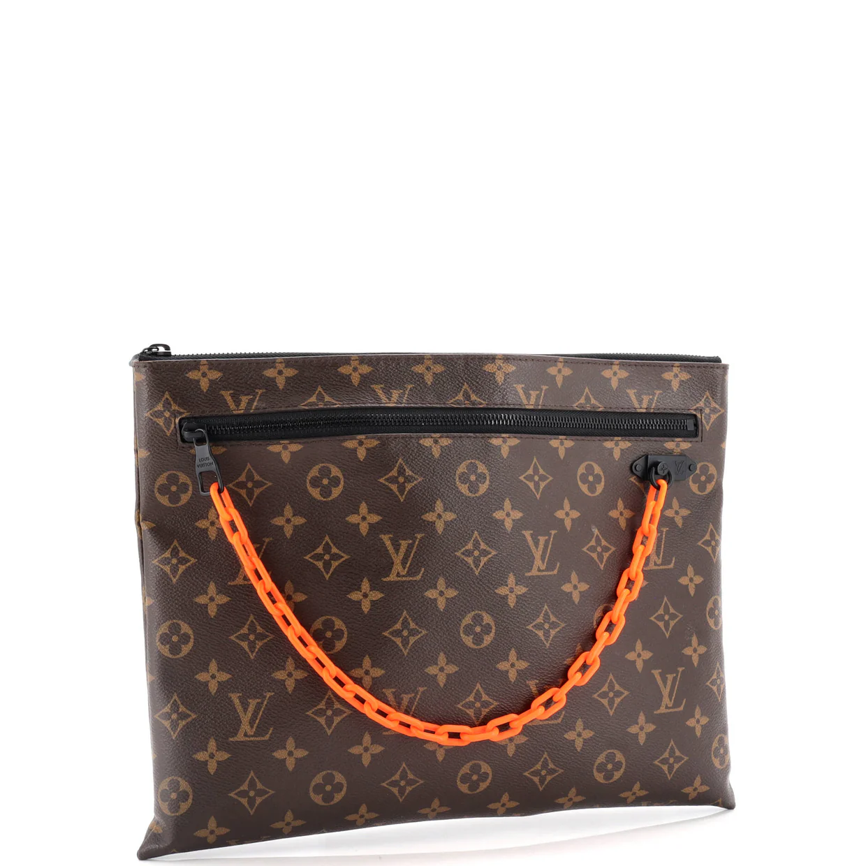 Solar Ray A4 Pouch Monogram Canvas - Deep Luxury