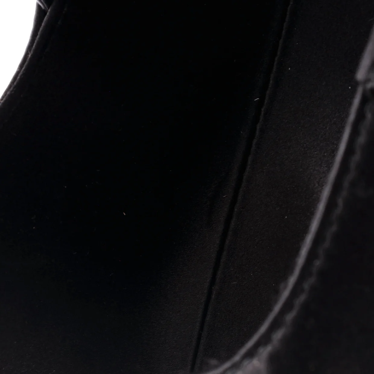 Saddle Handbag Satin with Crystals Mini - Deep Luxury
