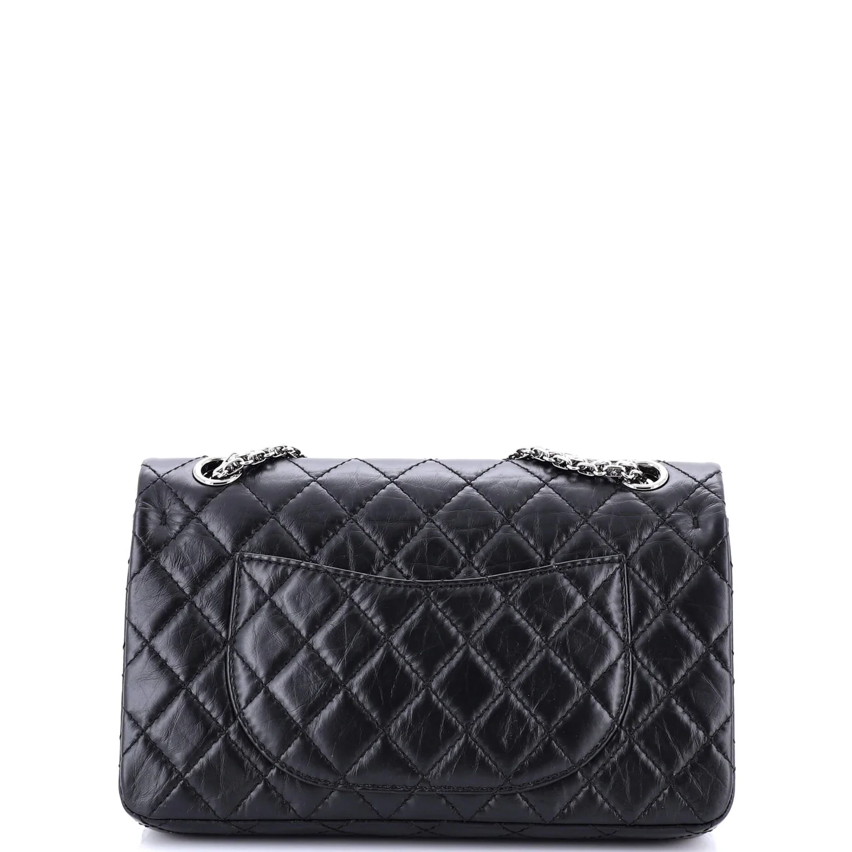 Space Charms Reissue 2.55 Flap Bag Quilted Aged Calfskin 225 - Deep Luxury