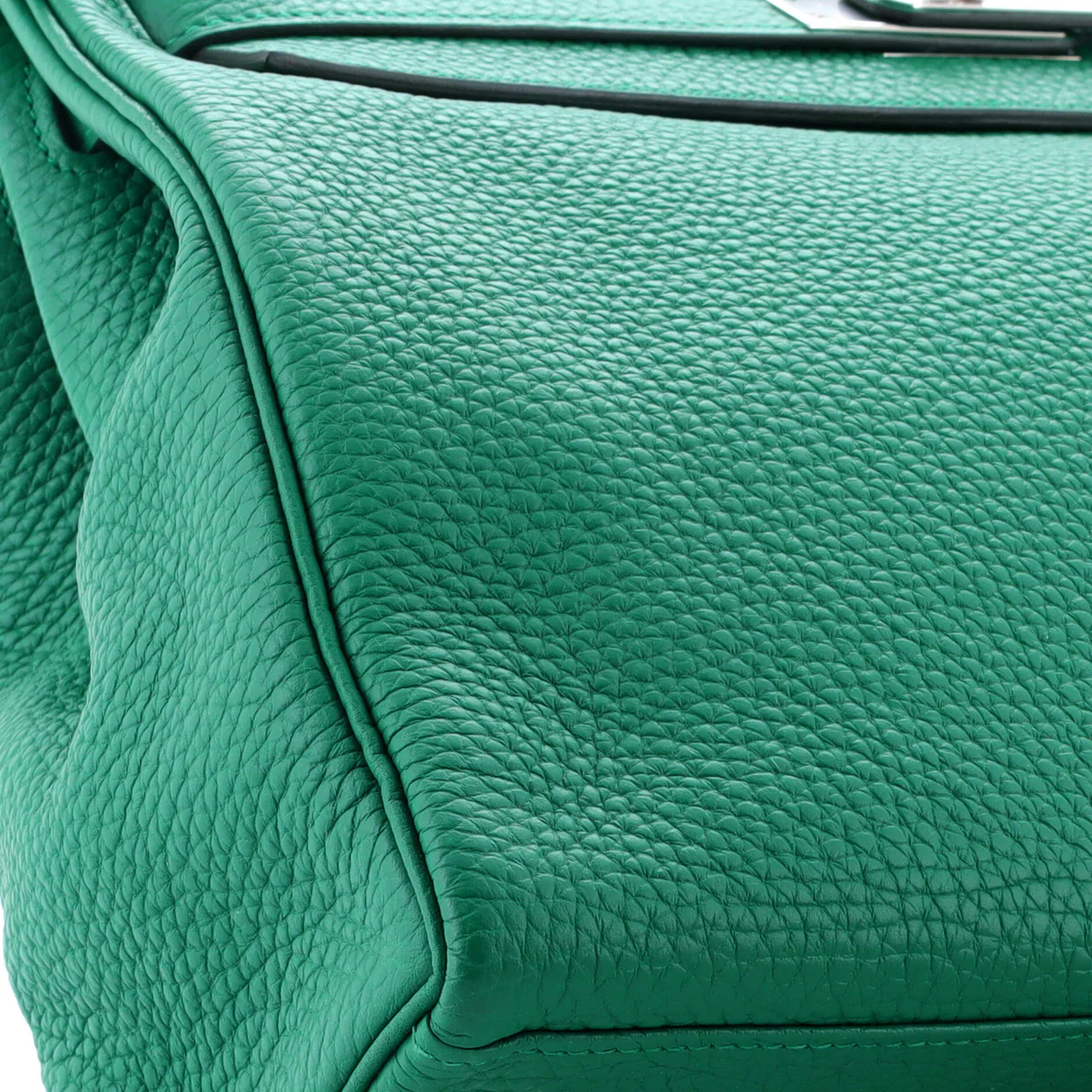 Kelly Handbag Vert Vertigo Togo with Palladium Hardware 32 - Deep Luxury