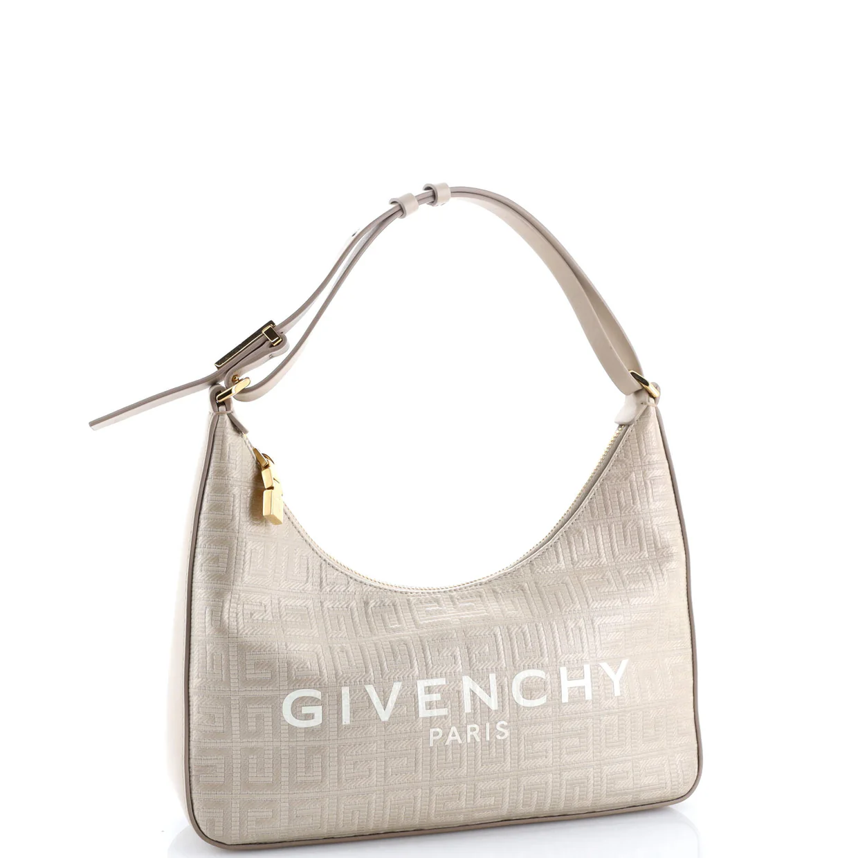 Moon Cut Out Bag 4G Coated Canvas Small - Deep Luxury