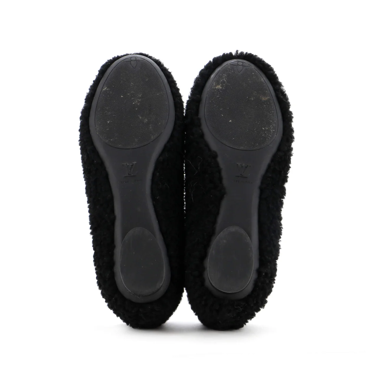 Women's Popi Ballerina Flats Shearling - Deep Luxury
