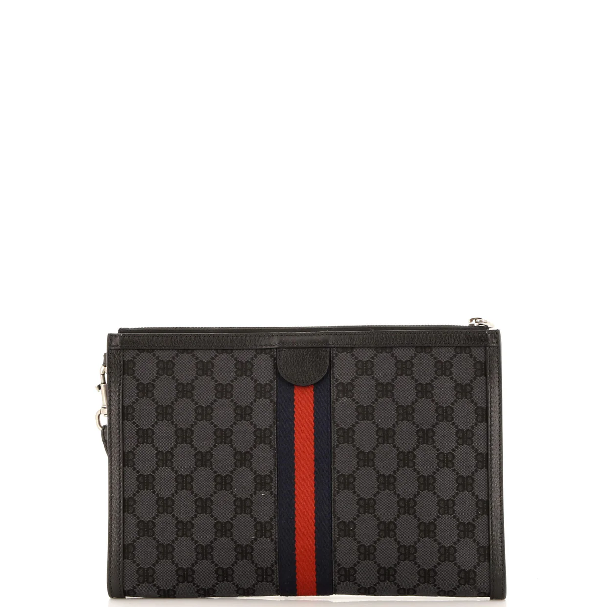 x Gucci The Hacker Project Web Wristlet Clutch BB Canvas - Deep Luxury