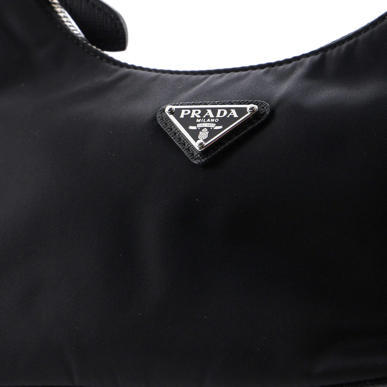 Re-Edition 2005 Hobo Tessuto with Saffiano Leather Mini - Deep Luxury