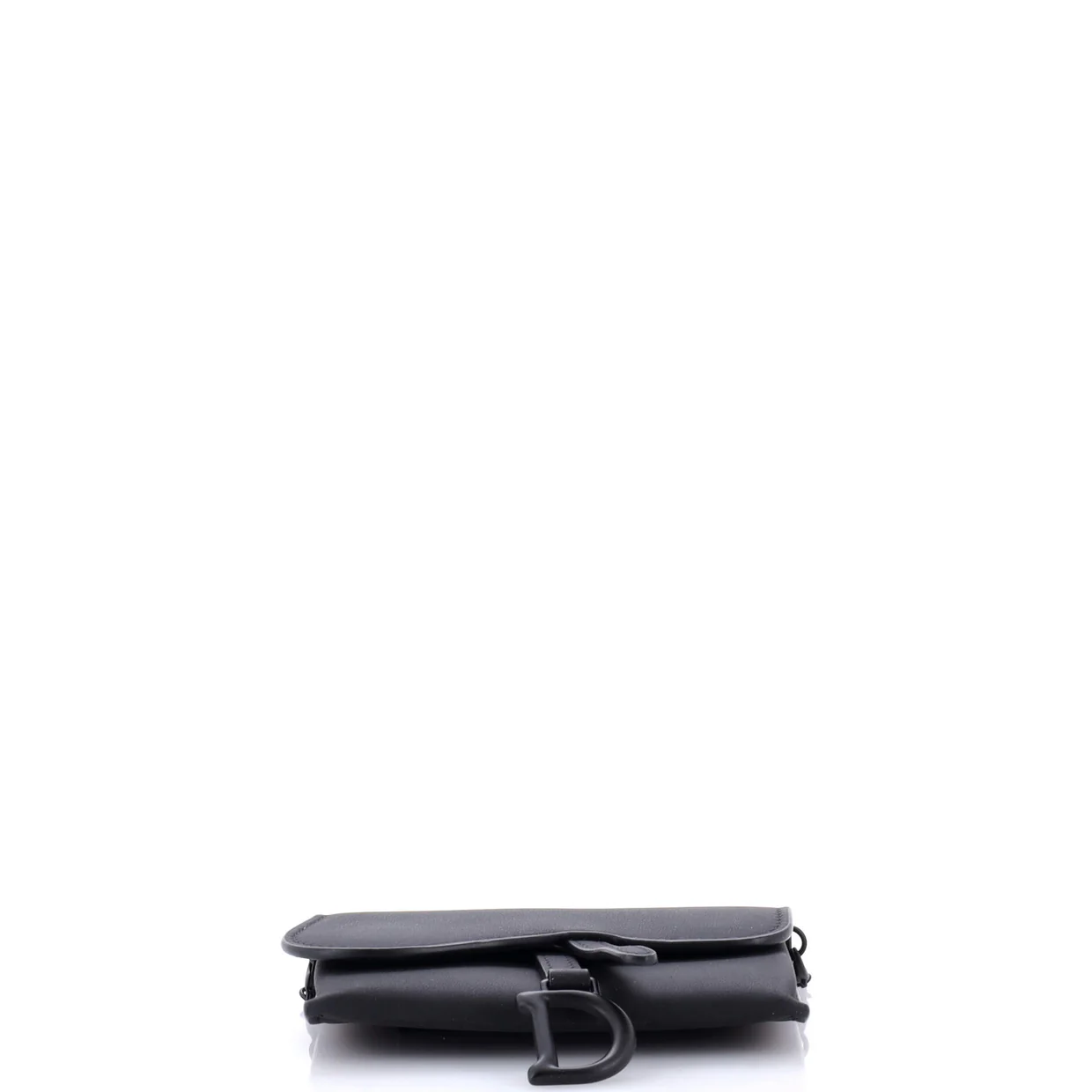 Ultra Matte Saddle Nano Pouch Leather - Deep Luxury