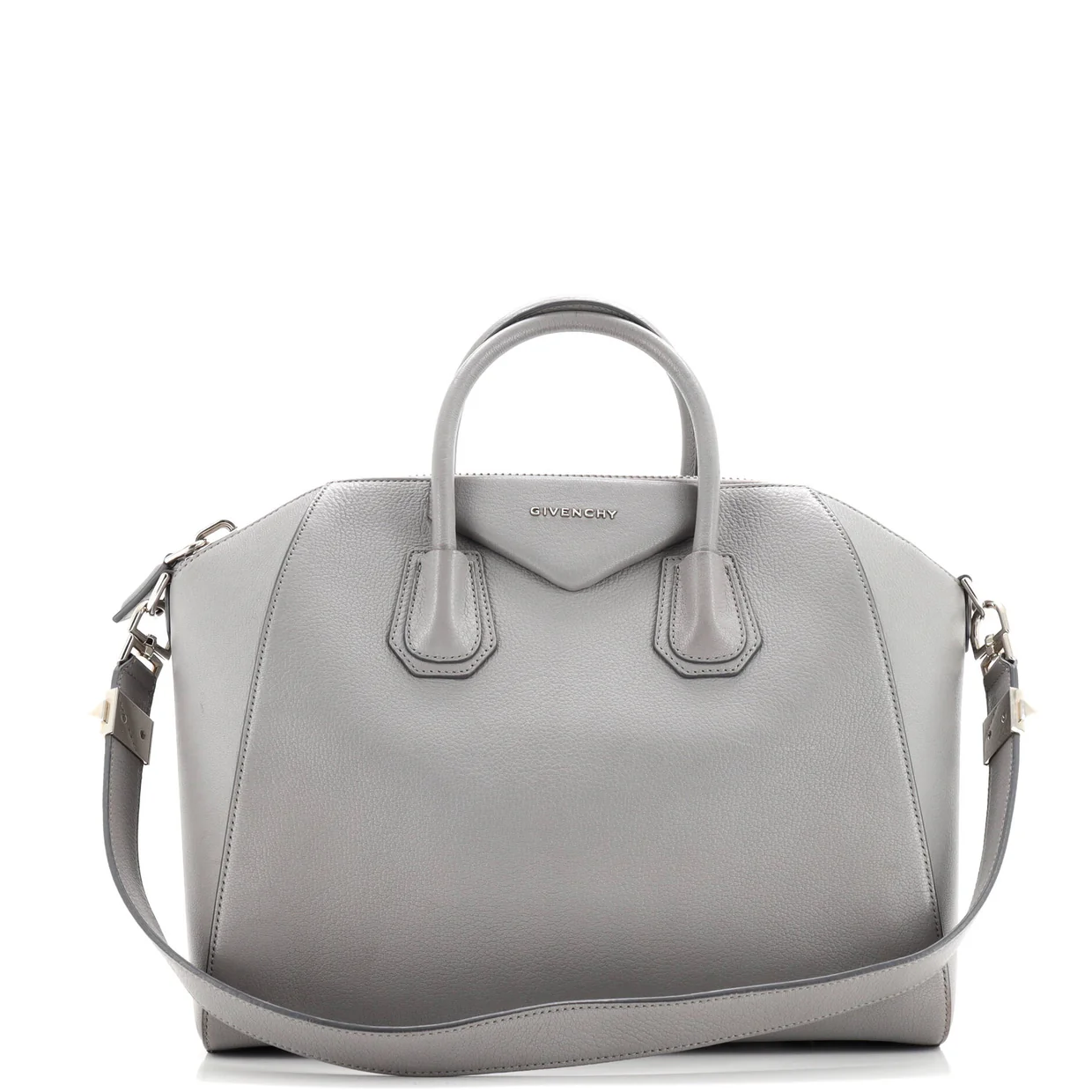 Antigona Bag Leather Medium - Deep Luxury