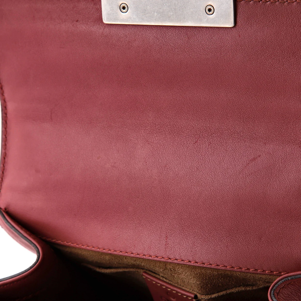 Padlock Shoulder Bag Blooms Print GG Coated Canvas Small - Deep Luxury