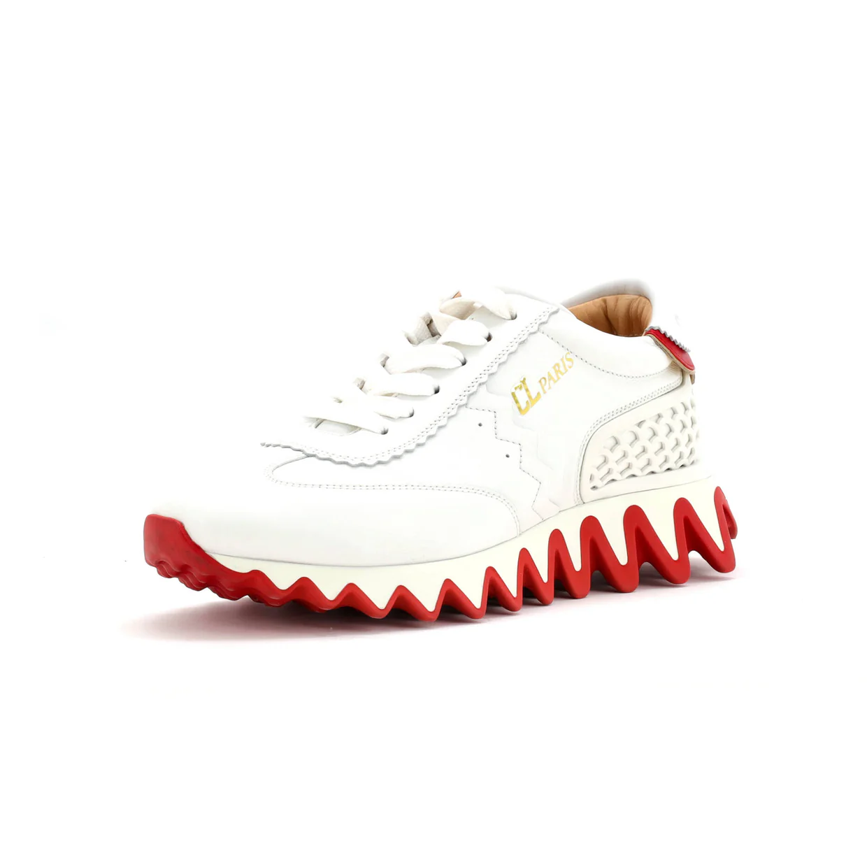 Loubishark Sneakers Leather - Deep Luxury