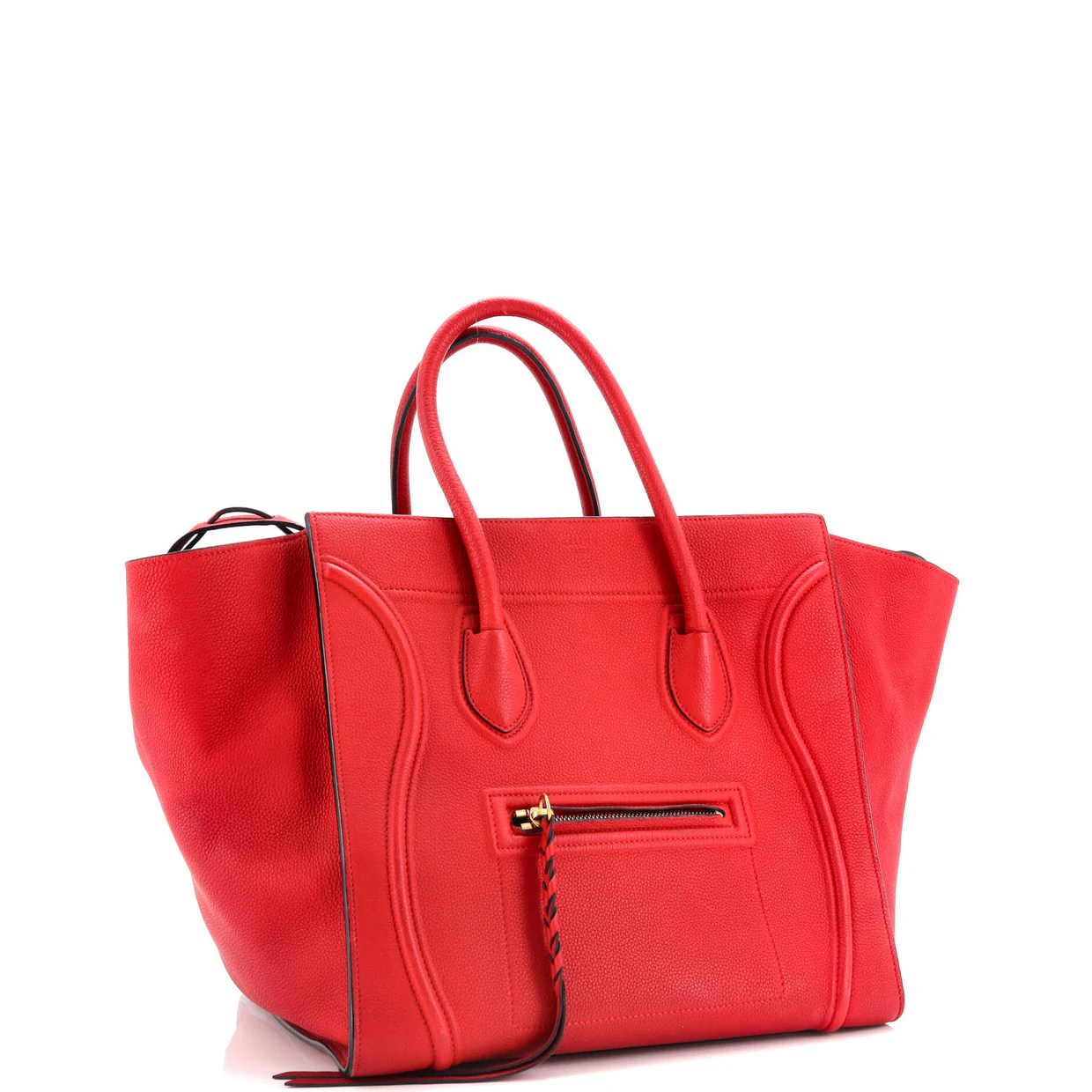 Phantom Bag Grainy Leather Medium - Deep Luxury