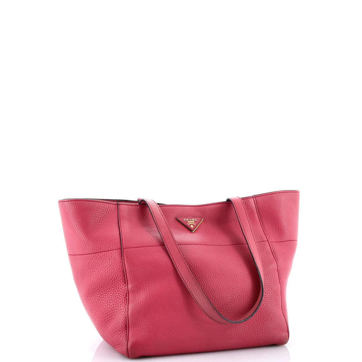 Open Tote Vitello Daino Mini - Deep Luxury