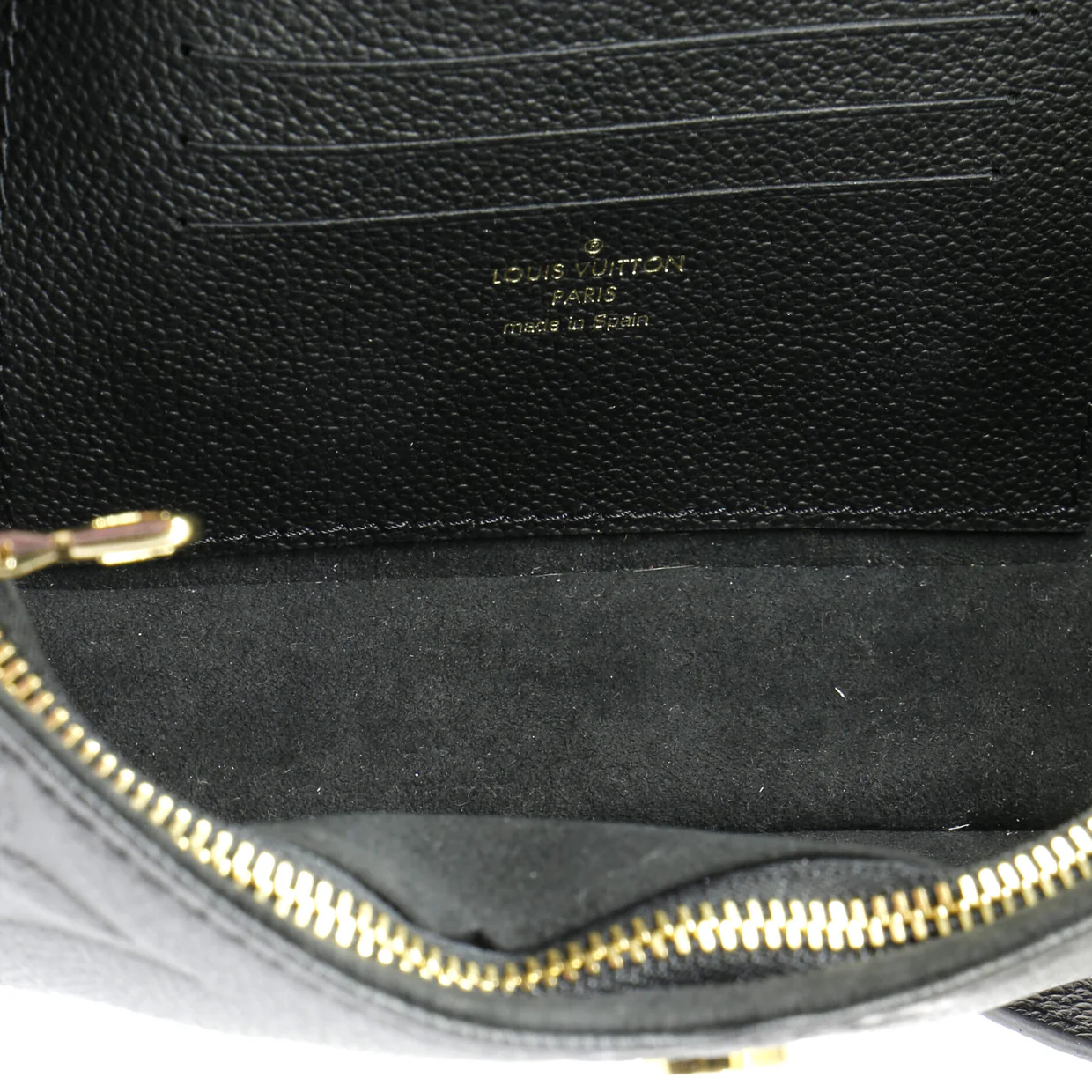 Ivy Wallet on Chain Monogram Empreinte Giant - Deep Luxury