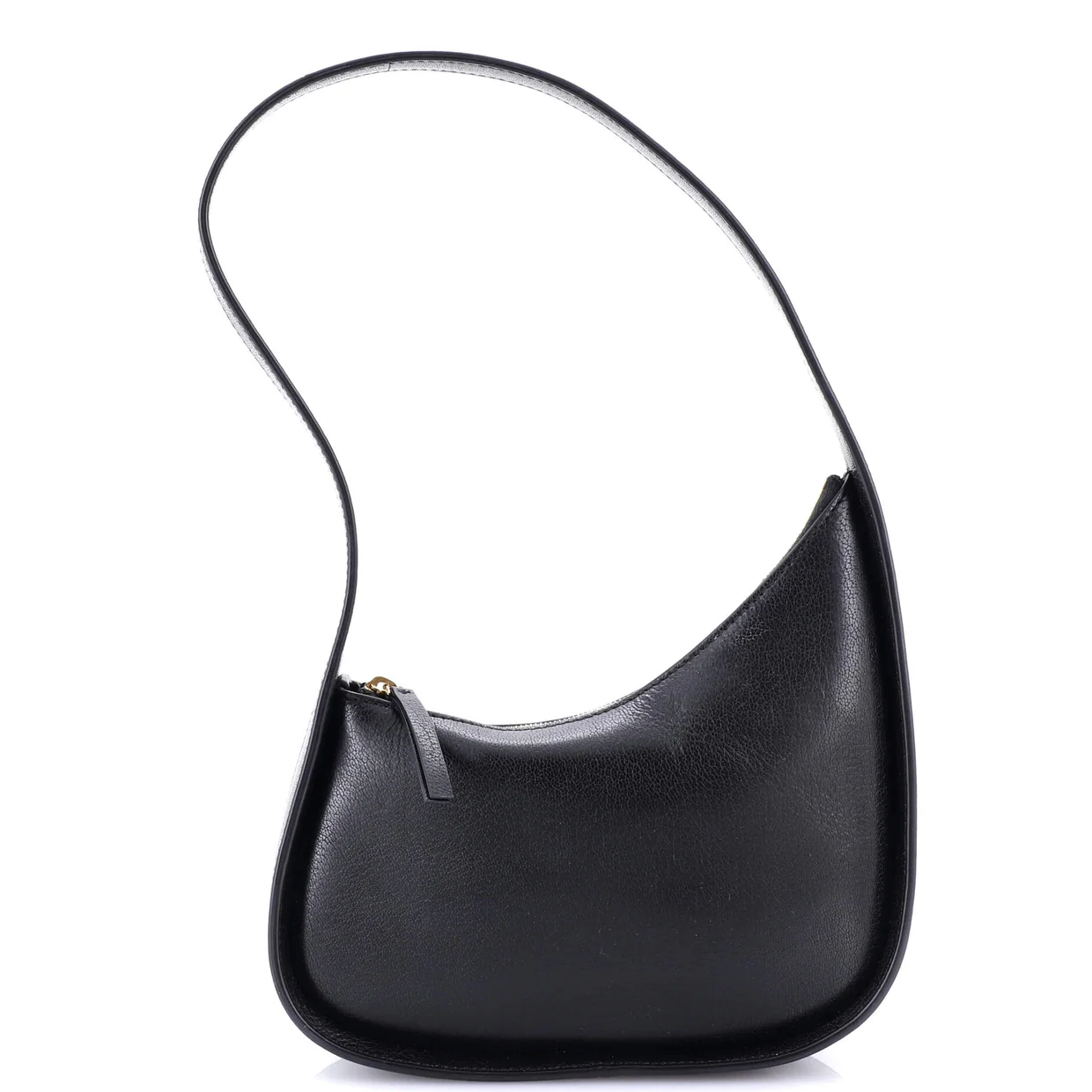 Half Moon Shoulder Bag Leather - Deep Luxury