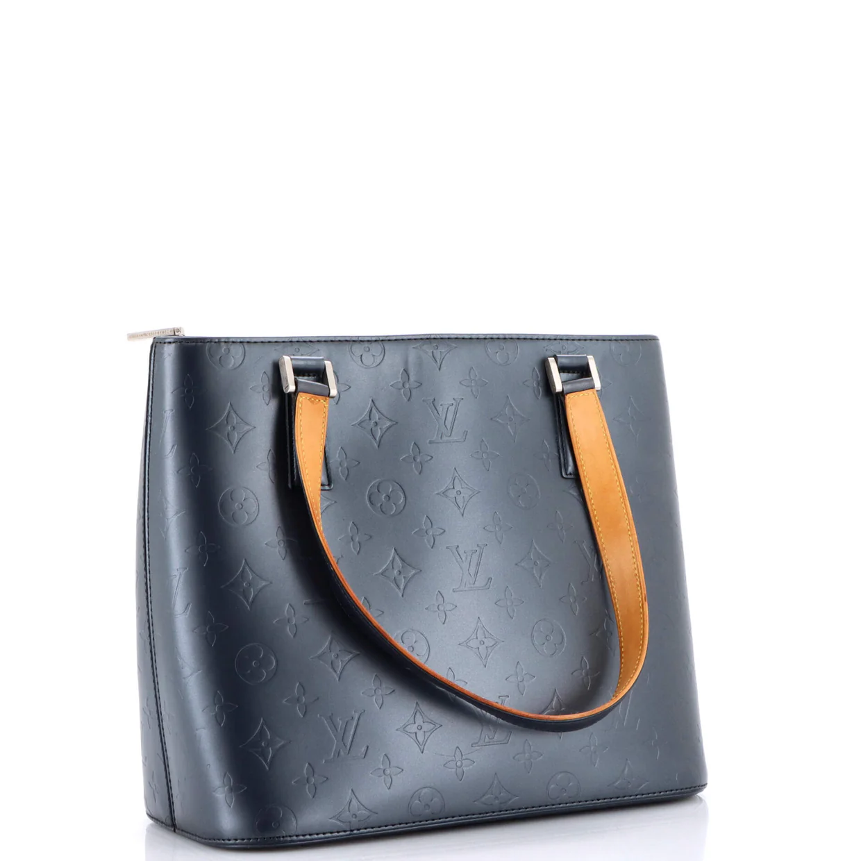 Mat Stockton Handbag Monogram Vernis - Deep Luxury