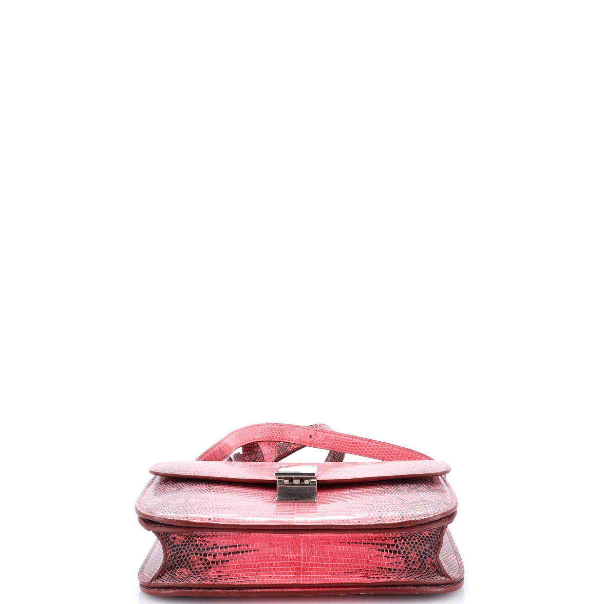 Classic Box Bag Lizard Medium - Deep Luxury