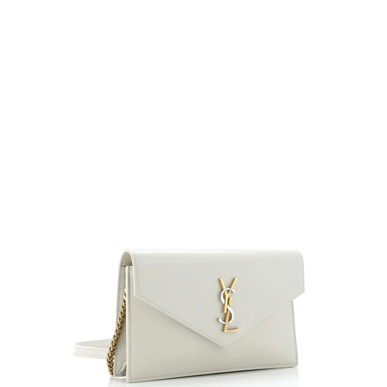 Classic Monogram Wallet on Chain Leather Small - Deep Luxury