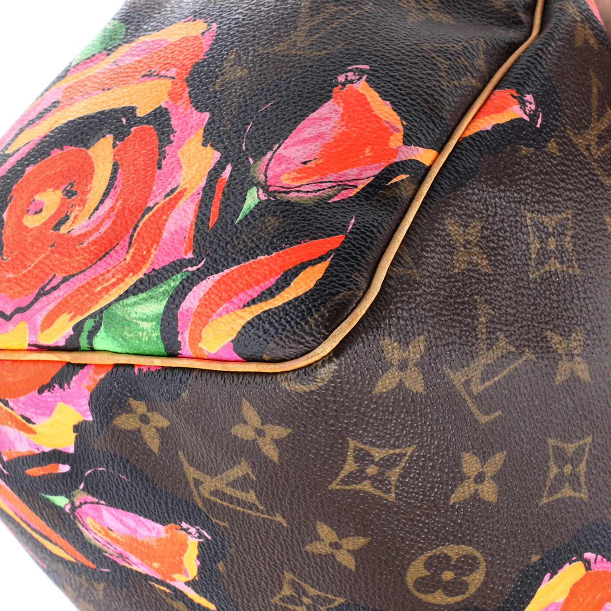 Speedy Handbag Limited Edition Monogram Roses 30 - Deep Luxury