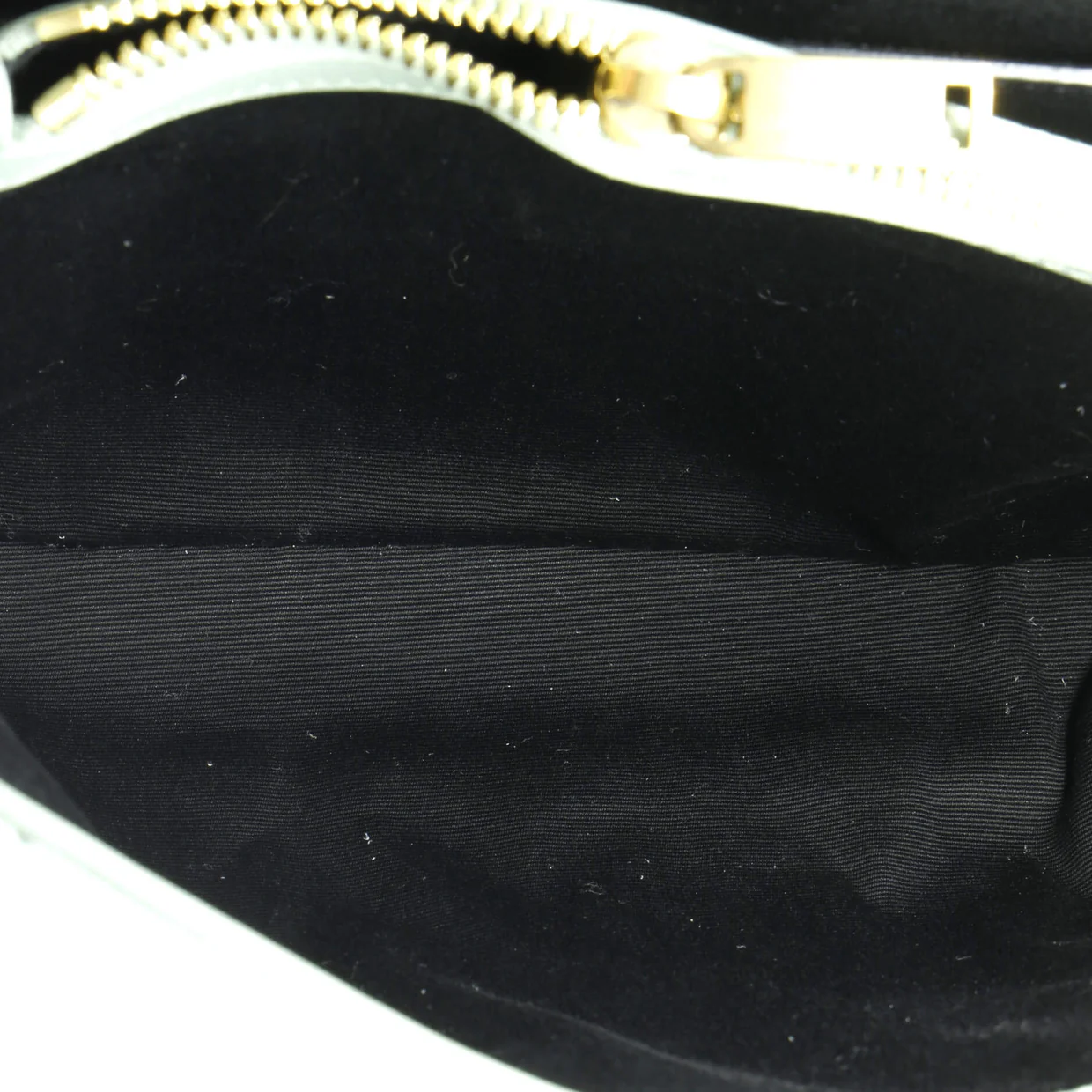 Loulou Shoulder Bag Matelasse Chevron Velvet Small - Deep Luxury