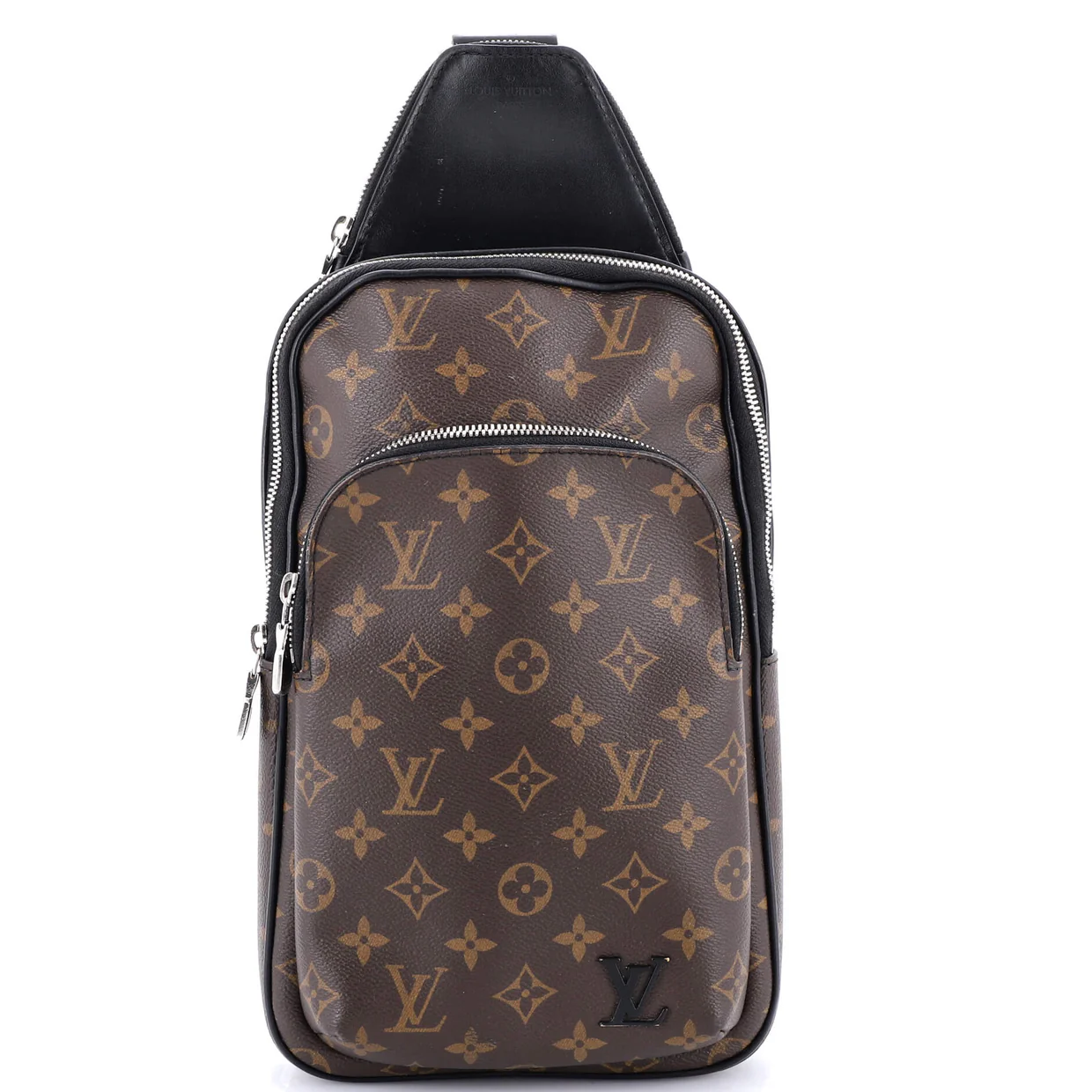 Avenue Sling Bag NM Macassar Monogram Canvas - Deep Luxury