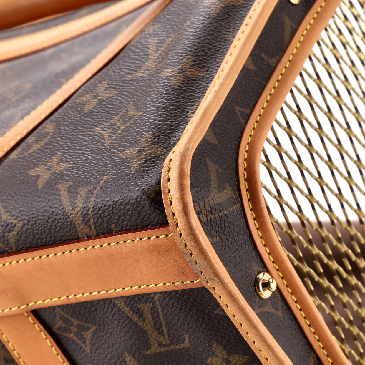 Dog Carrier Bag Monogram Canvas 40 - Deep Luxury