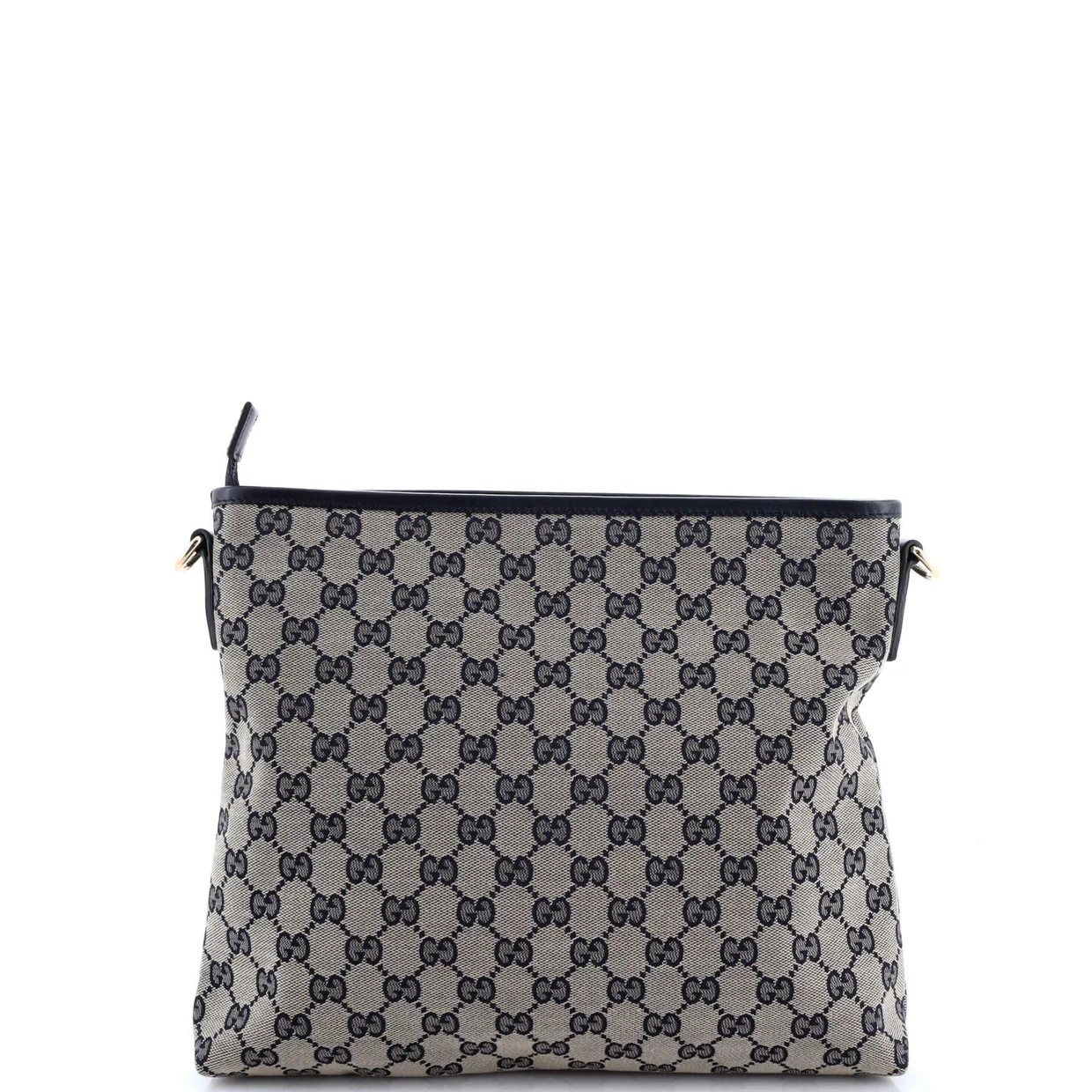 Front Pocket Web Messenger GG Canvas Small - Deep Luxury