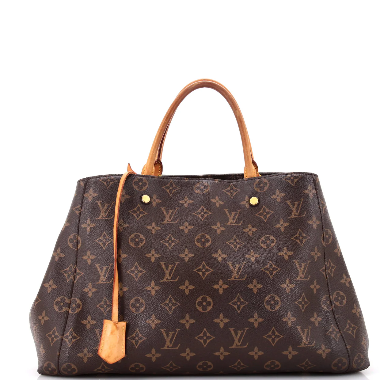 Montaigne Handbag Monogram Canvas GM - Deep Luxury