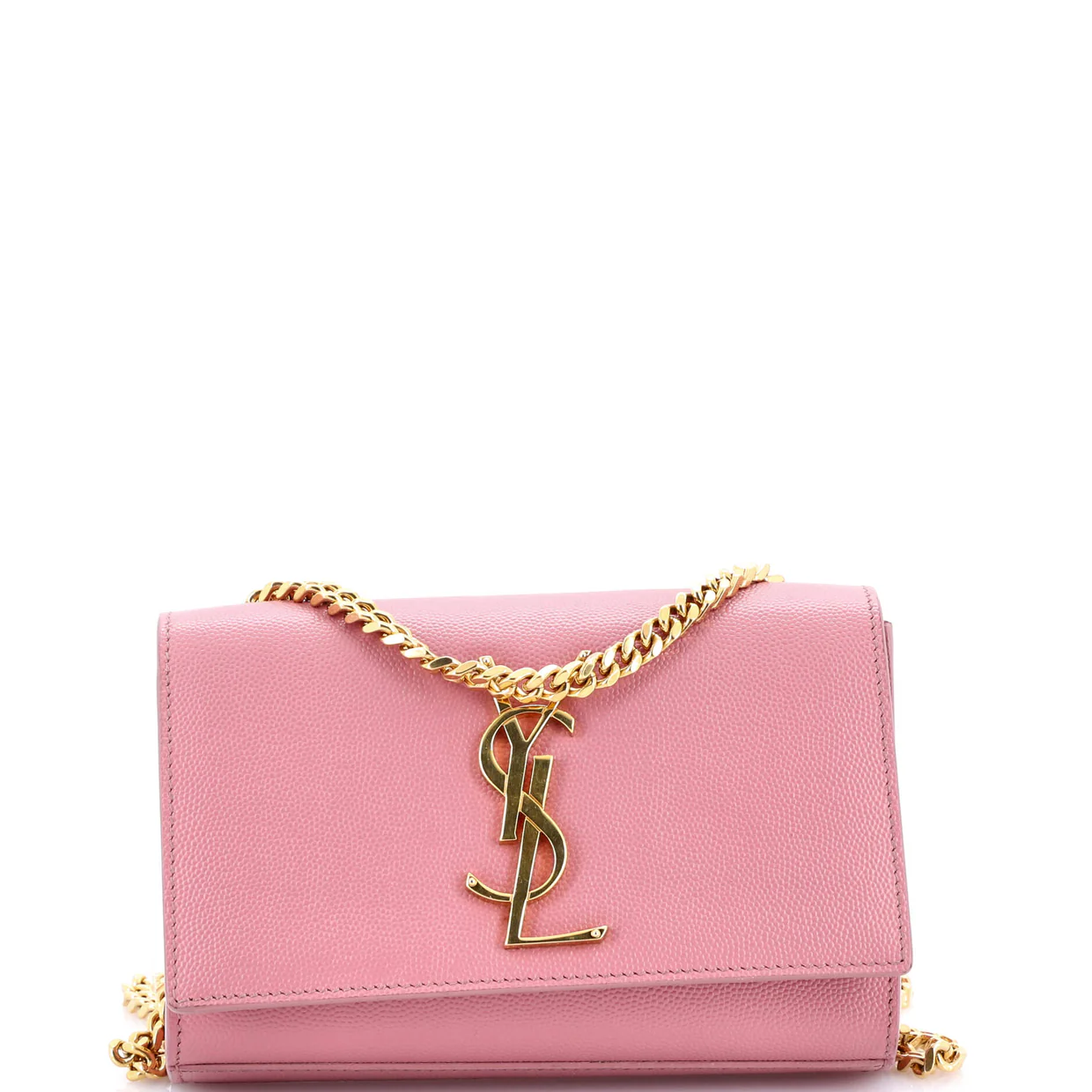 Classic Monogram Crossbody Bag Grainy Leather Small - Deep Luxury