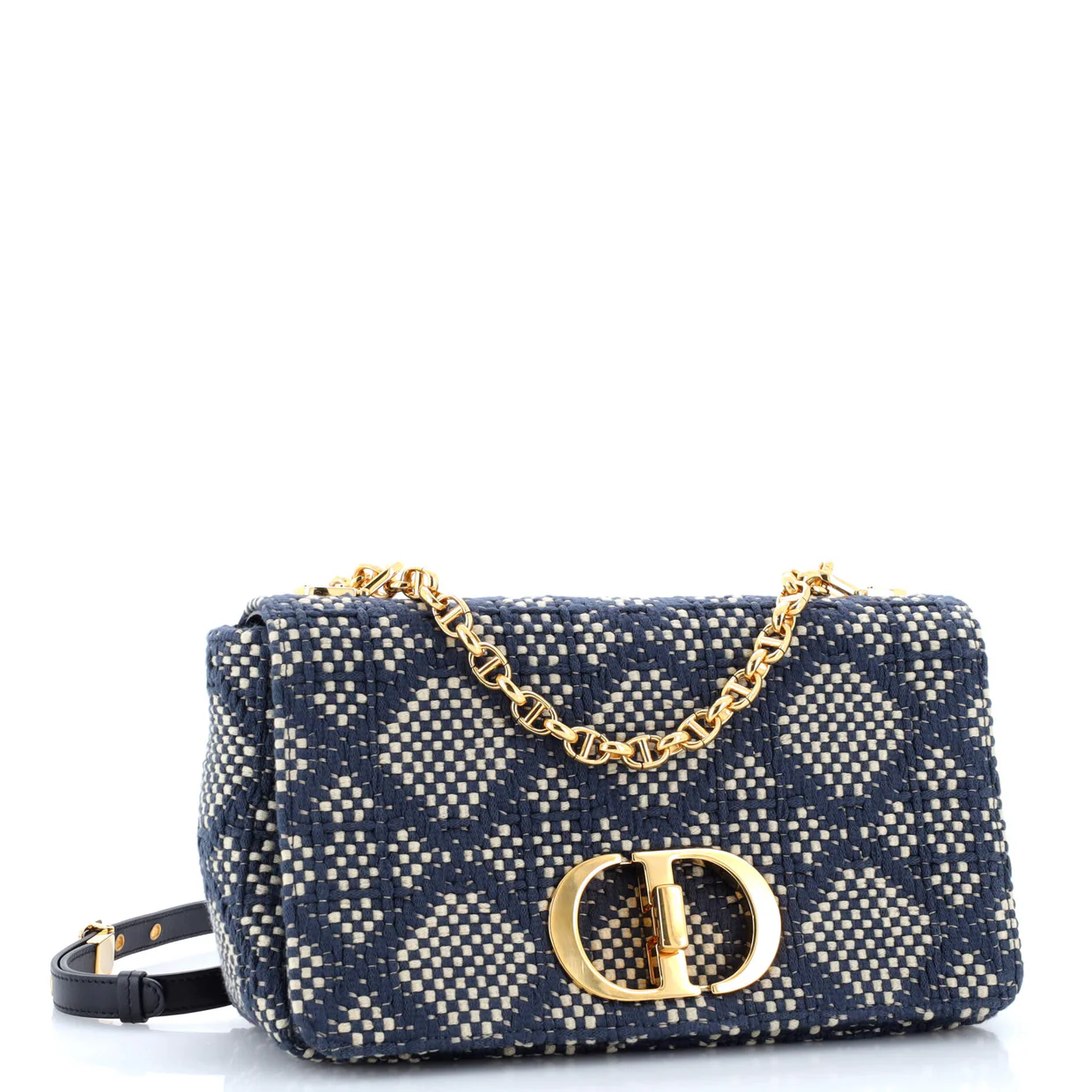 Caro Bag Jacquard Canvas Medium - Deep Luxury