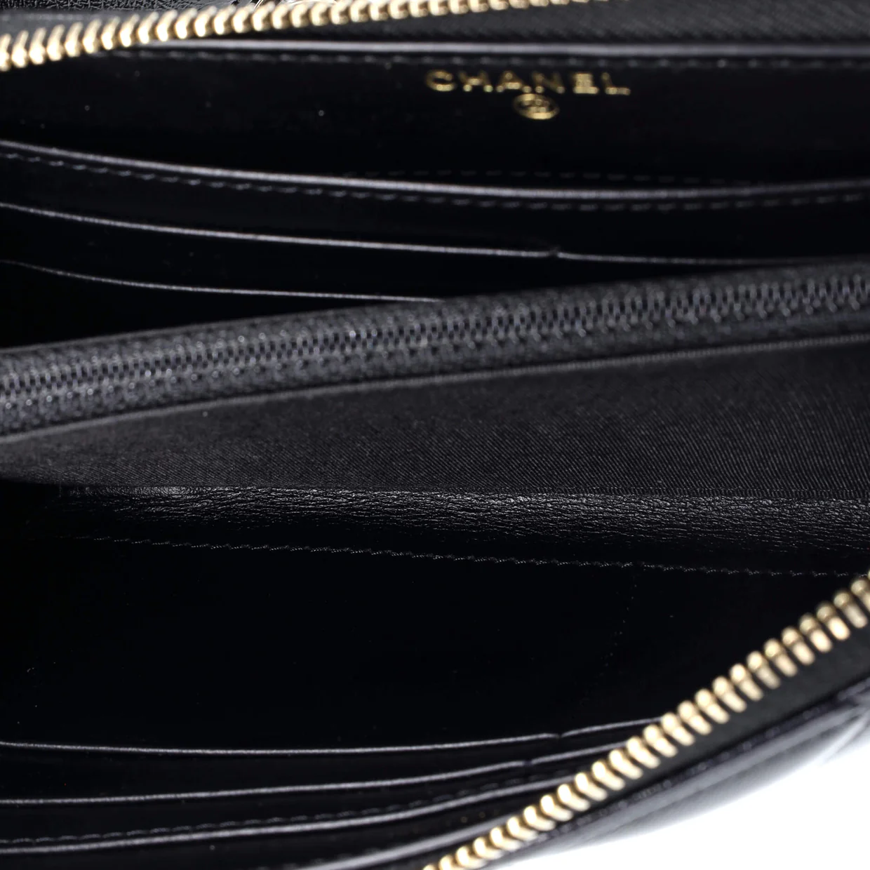 Zip Around Waist Belt Bag Quilted Shiny Lambskin - Deep Luxury