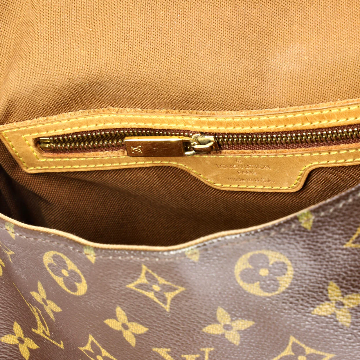 Looping Handbag Monogram Canvas Mini - Deep Luxury