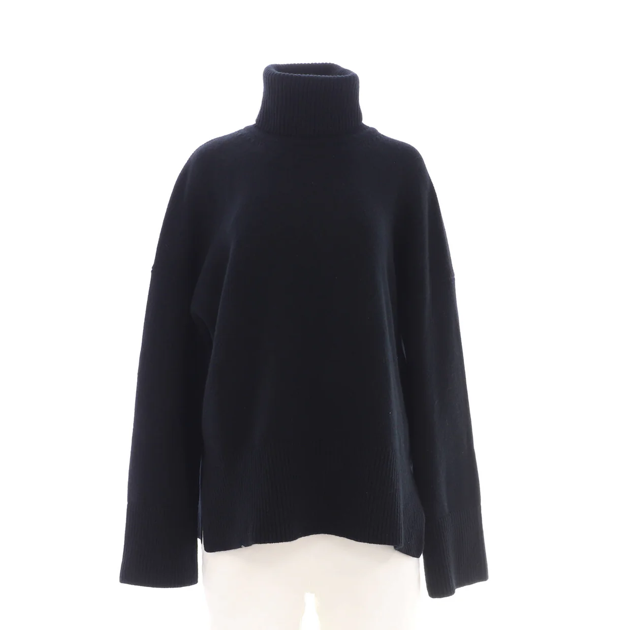 Women's Copal Turtleneck Sweater Cashmere Blend - Deep Luxury