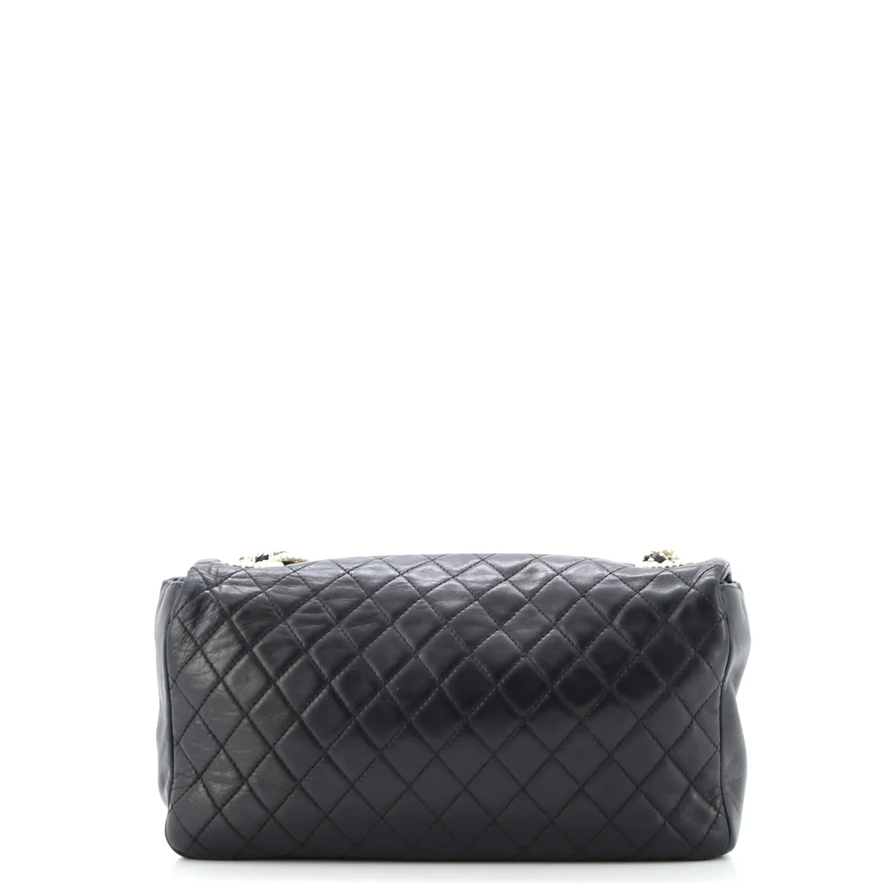 Westminster Pearl Chain Flap Bag Quilted Lambskin Medium - Deep Luxury