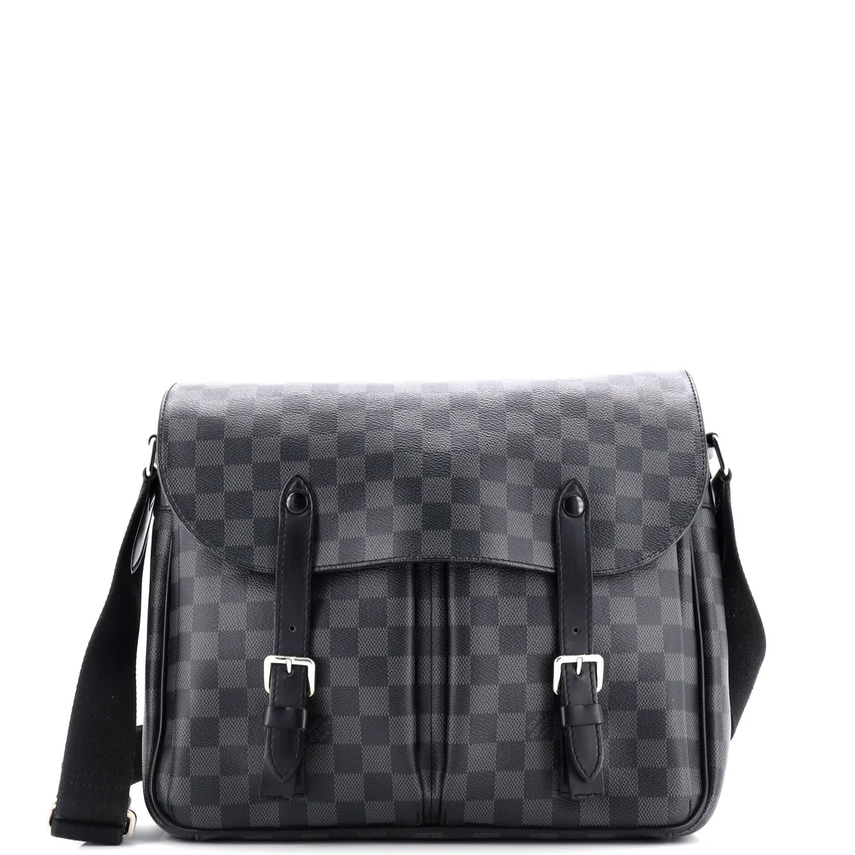 Christopher Messenger Bag Damier Graphite - Deep Luxury
