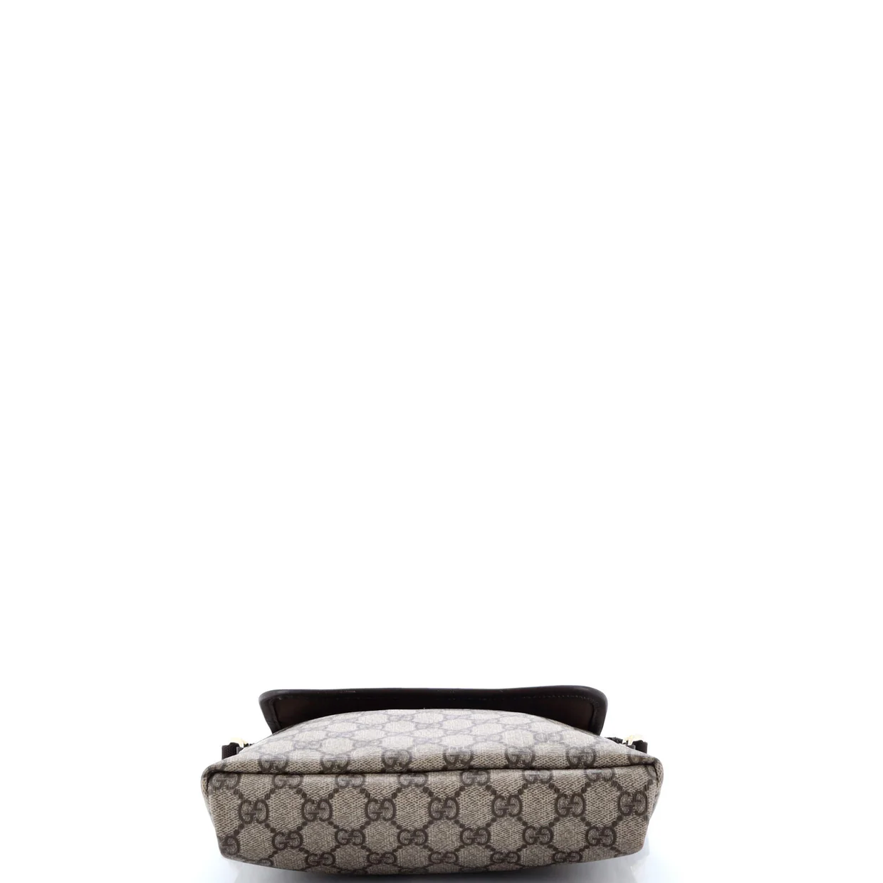 Flap Messenger GG Coated Canvas Small - Deep Luxury