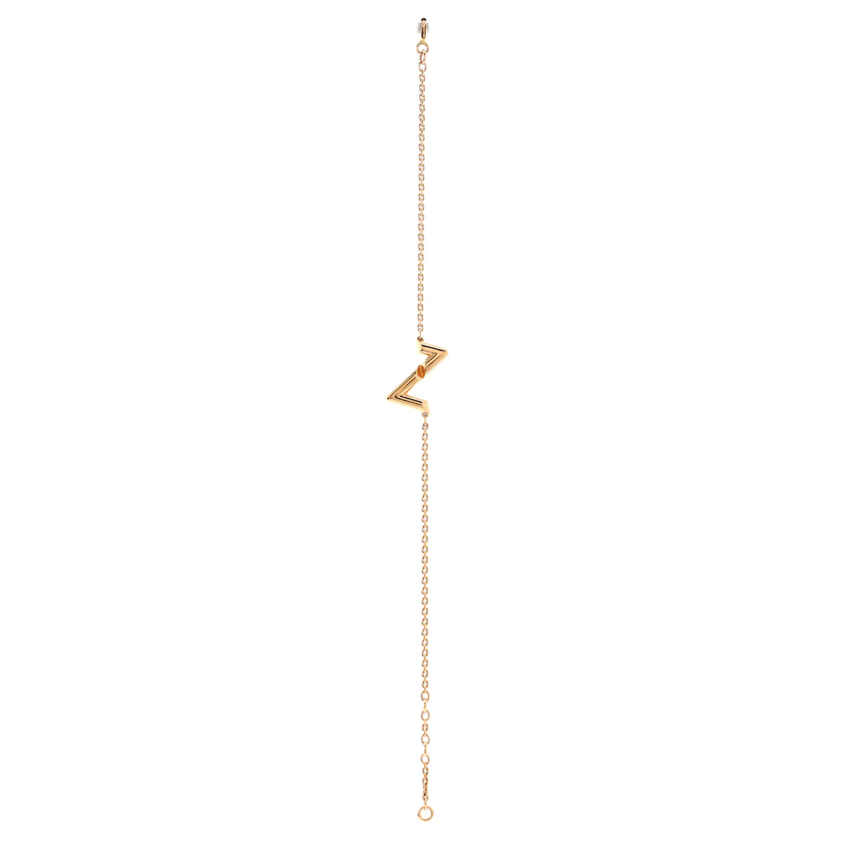 LV Volt Upside Down Chain Bracelet 18K Rose Gold - Deep Luxury