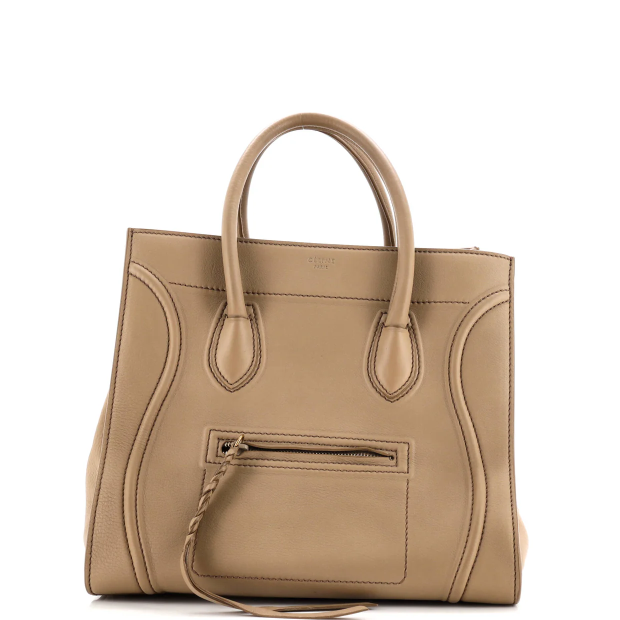 Phantom Bag Grainy Leather Medium - Deep Luxury